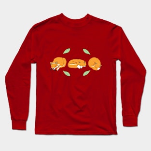 Sleeping Fox Long Sleeve T-Shirt